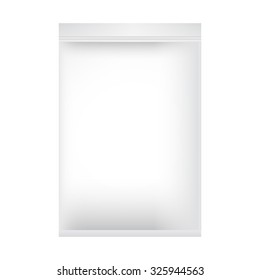 Package mock up. Vector illustration