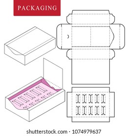 Package on package (PoP). Packaging for cosmetic or skincare product.