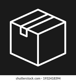 Package, product, bundle icon vector image. Can also be used for customer support and UI. Suitable for use on web apps, mobile apps and print media.