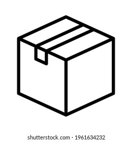 Package, product, bundle icon vector image. Can also be used for customer support and UI. Suitable for use on web apps, mobile apps and print media.