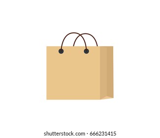 Package for purchases, natural package, ecological for products icon