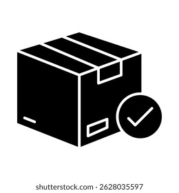 Icono de Vector de símbolo de signo de paquete