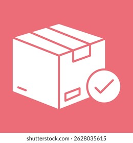 Icono de Vector de símbolo de signo de paquete