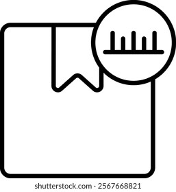 Package Size Icon Element For Design