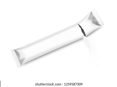 Package stick. Vector illustration isolated on white background, ready and simple to use for your design. EPS10.