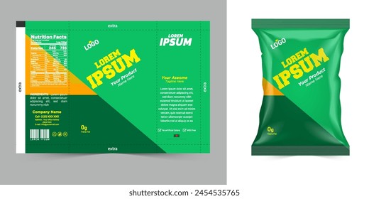 Package template design, Label design, mockup design label template vector eps.