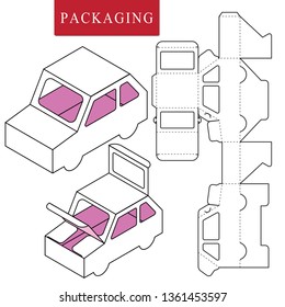 Package template transportation concept.