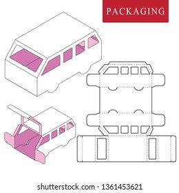 Package template transportation concept.