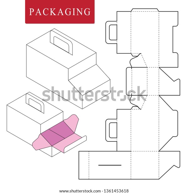 Package Template Transportation Concept Stock Vector (Royalty Free ...