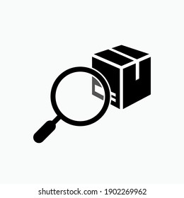 Package Tracking Icon - Vector Logo Template.