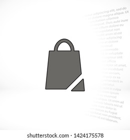 package vector icon 10 eps , Lorem ipsum Flat design