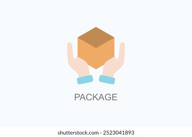Package Vector Icon Or Logo Illustration
