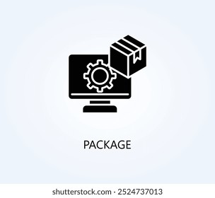 Package Vector, Icon Or Logo Sign Symbol Illustration