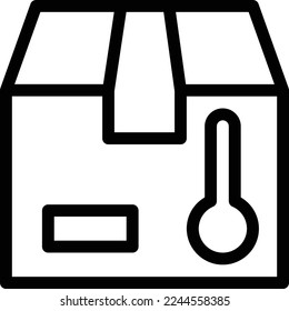 package Vector illustration on a transparent background. Premium quality symmbols. Thin line vector icons for concept and graphic design.