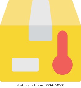 ilustración de vector de paquete en un fondo transparente. Símbolos de calidad superior. Iconos vectoriales de color de línea para el concepto y el diseño gráfico. 
