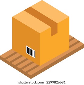 Paket, Vektorgrafik auf transparentem Hintergrund. Symbole in Premium-Qualität. Flache Symbole für Konzept und Grafikdesign.