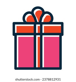 Package Vector Thick Line Filled Dark Colors Icons For Personal And Commercial Use.
