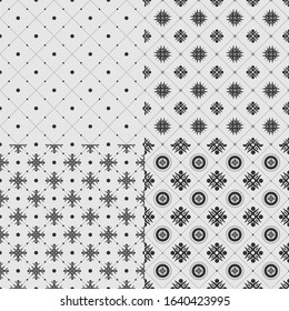 Package vector unique motif pattern. Suitable for wall art, decoration, and painting