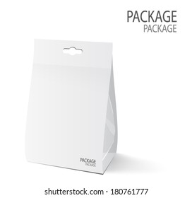 Package white box design 2, vector illustration