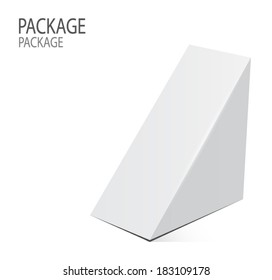 Package white box design 2, vector illustration