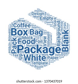 package word cloud. tag cloud about package