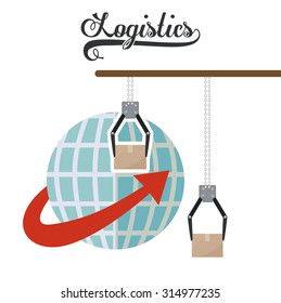 Packages digital design, vector illustration eps 10