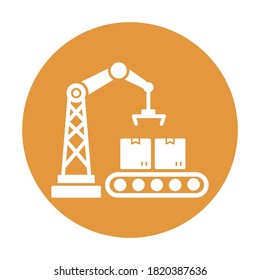 
Packages lifter  Vector Icon which can easily modify or edit
