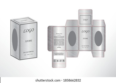 Packaging box design 3D illustration and packaging mockup Collection of design elements,labels,icon,frames, for packaging,design of luxury products vector illustration.
