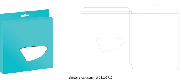 packaging Box Die line, Die cut Box, Packaging design with die line, Creative packaging layout