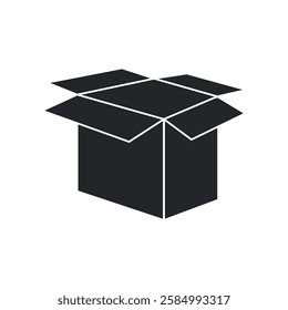 Packaging Box Icon Vector Logo Template