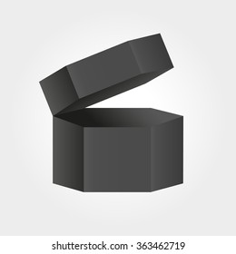 Packaging box mockup 