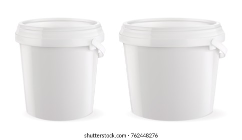 Download Plastic Bucket Mockup Hd Stock Images Shutterstock