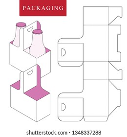 Packaging for  can bottle.