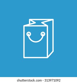 packaging cardboard box icon
