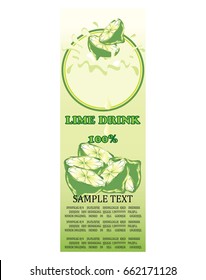 Packaging for carton of lime drink