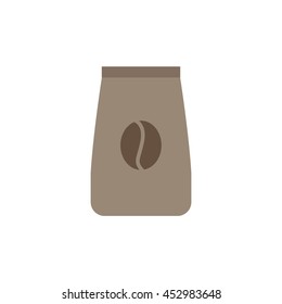 packaging of coffee icon. vector illustration