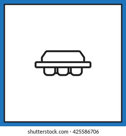 Packaging Container icon Vector