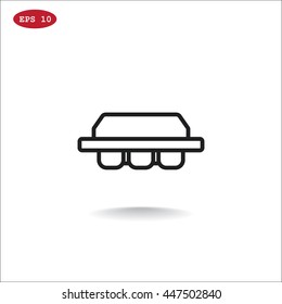  Packaging Container icon Vector.