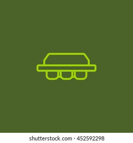  Packaging Container icon Vector.