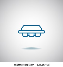  Packaging Container icon Vector.