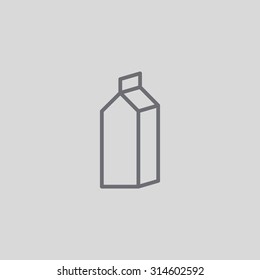 Packaging Container for Milk icon