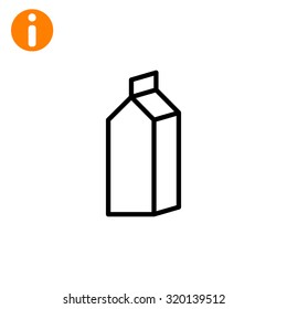 Packaging Container for Milk icon