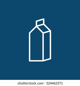 Packaging Container for Milk icon