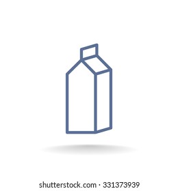 Packaging Container for Milk icon