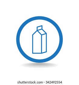 Packaging Container for Milk icon