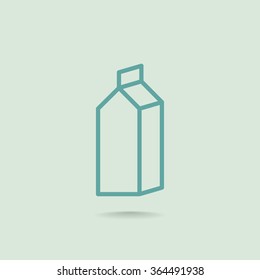 Packaging Container for Milk icon