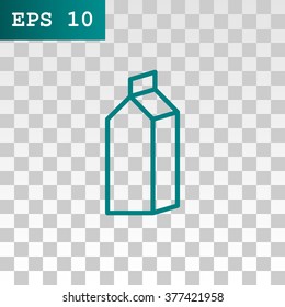 Packaging Container for Milk icon