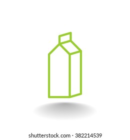 Packaging Container for Milk icon