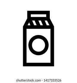 Packaging Container for Milk icon - Vector