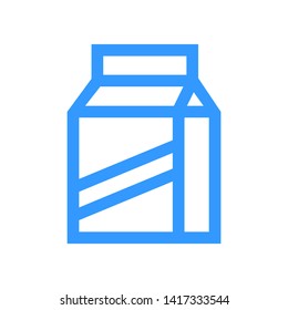 Packaging Container for Milk icon - Vector